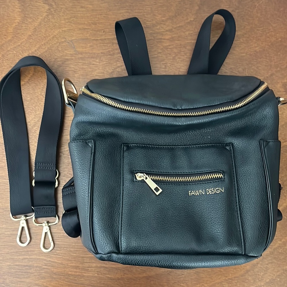 Fawn Design Mini Backpack - Black